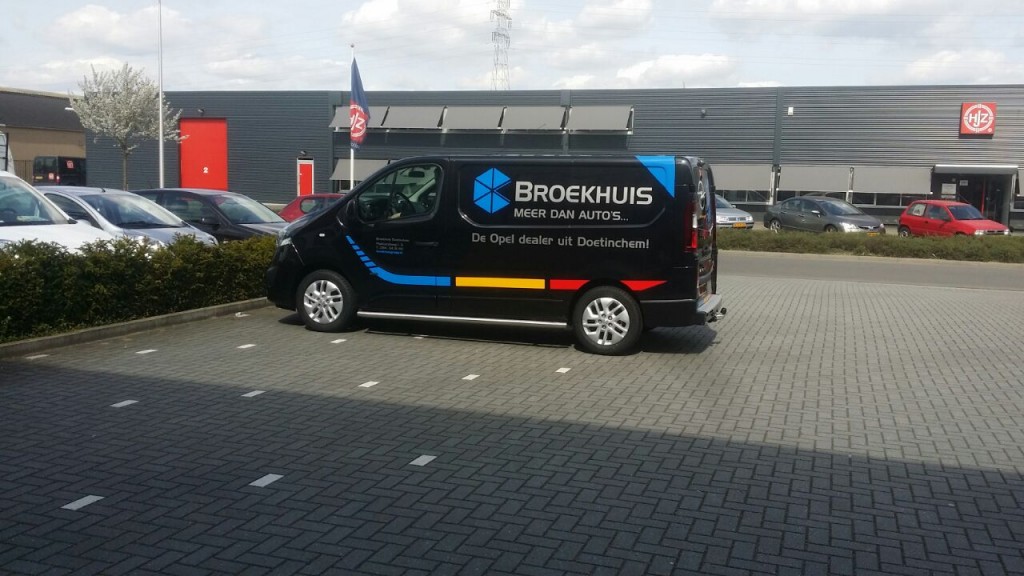 Autobelettering Broekhuis