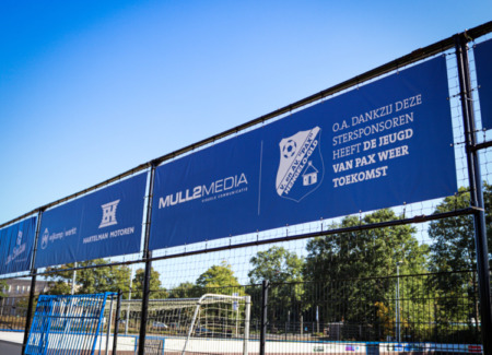 Spandoek voor PAX Hengelo Gelderland door Mull2media