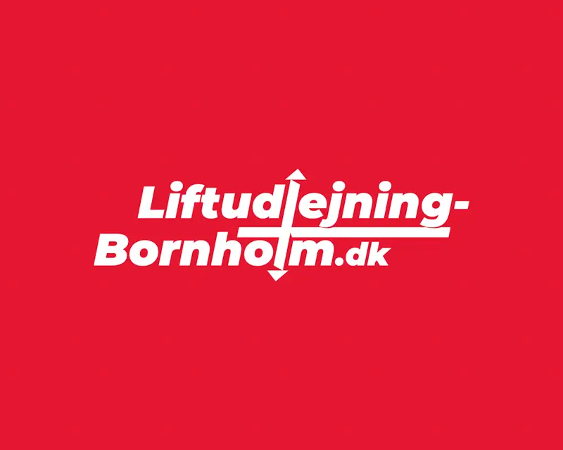 Vormgeving - logo ontwerpen - Liftudlejning-Bornholm