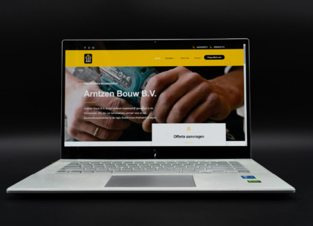 Website Arntzen Bouw B.V.