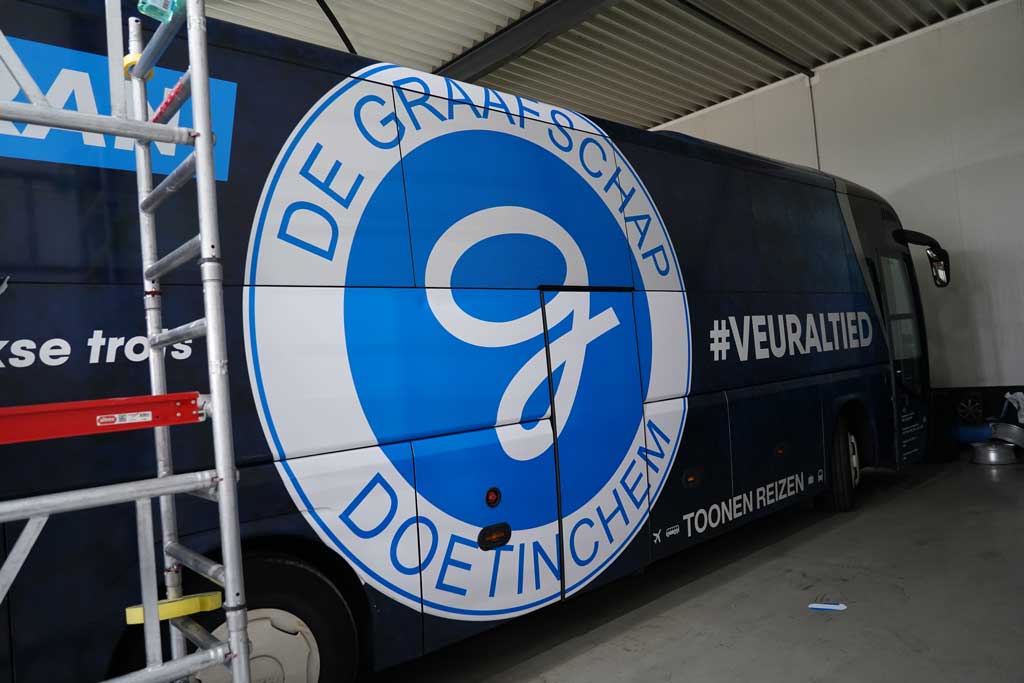 Het vernieuwde logo De Graafschap